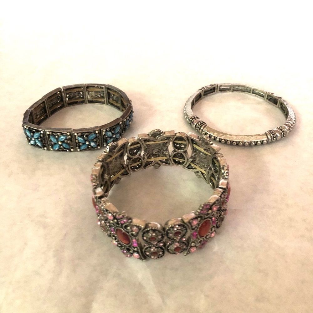 3 Stretch Bracelets